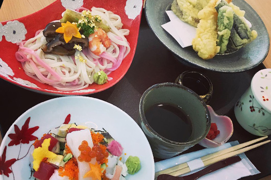 ホテルの料理